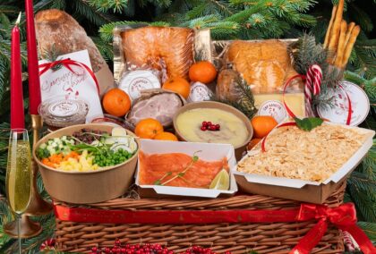Різдвяні кошики від ресторанів Києва: традиційні і сучасні варіанти