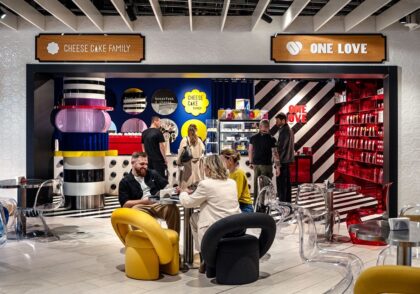 Новий заклад: CHEESECAKE FAMILY & ONE LOVE coffee відкрили локацію в ЦУМ Київ